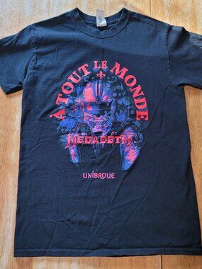 Small Vintage Megadeath a Tout le Monde Gildan Concert Graphic T Shirt